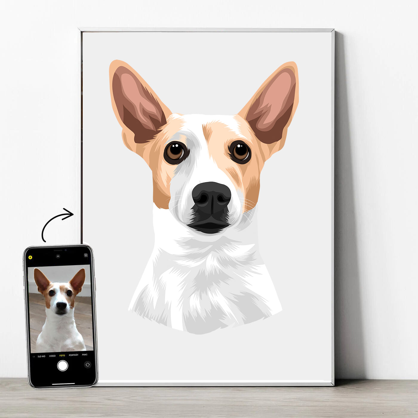 Tierportrait im Klassischen-Stil - YP Design