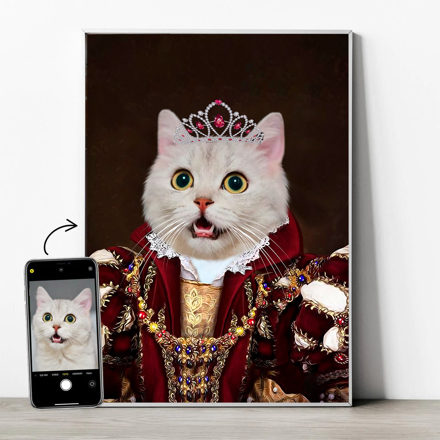 Tierportrait im Renaissance-Stil / Kostüm - YP Design