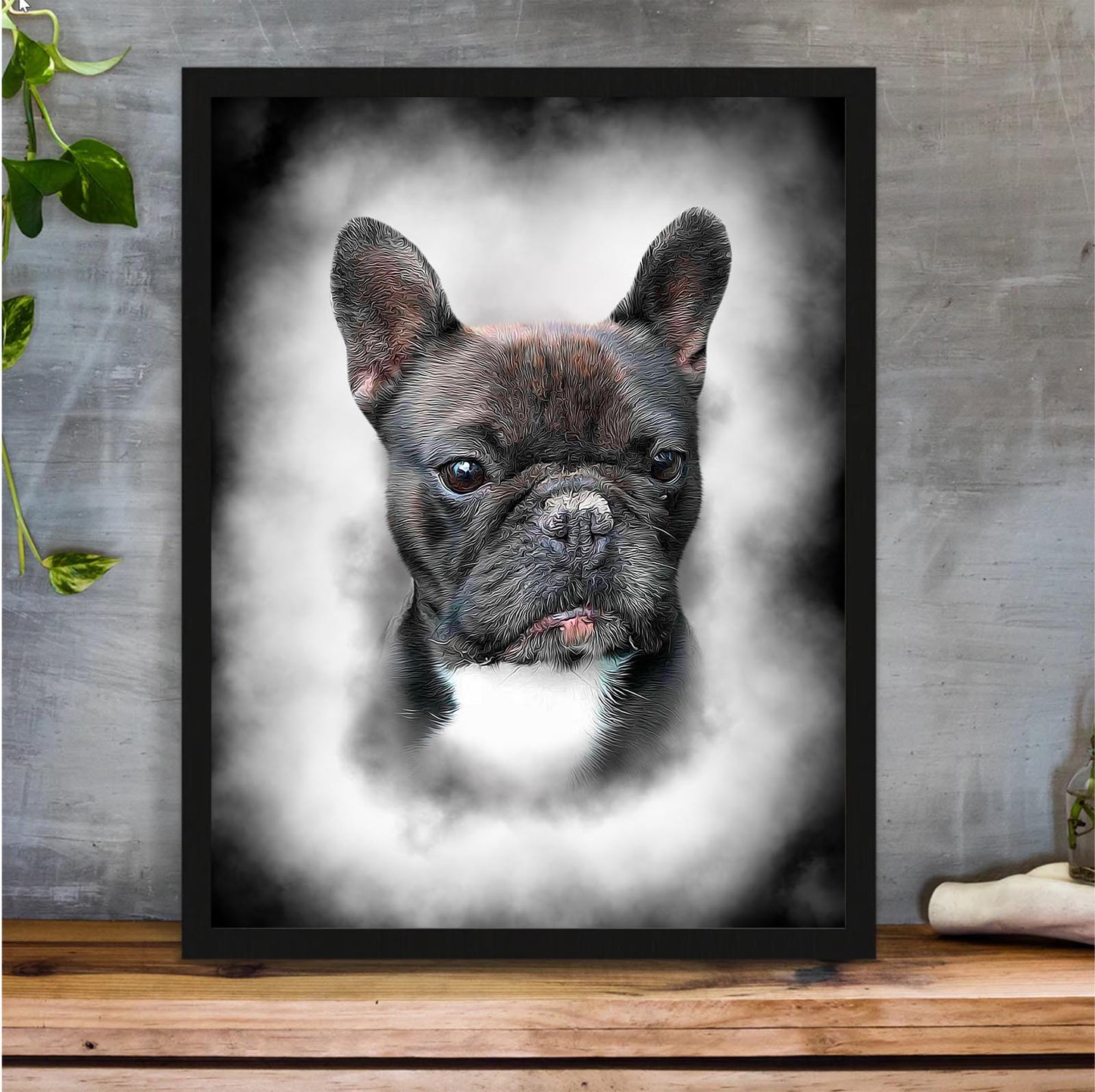 Tierportrait im Aquarell-Stil - YP Design