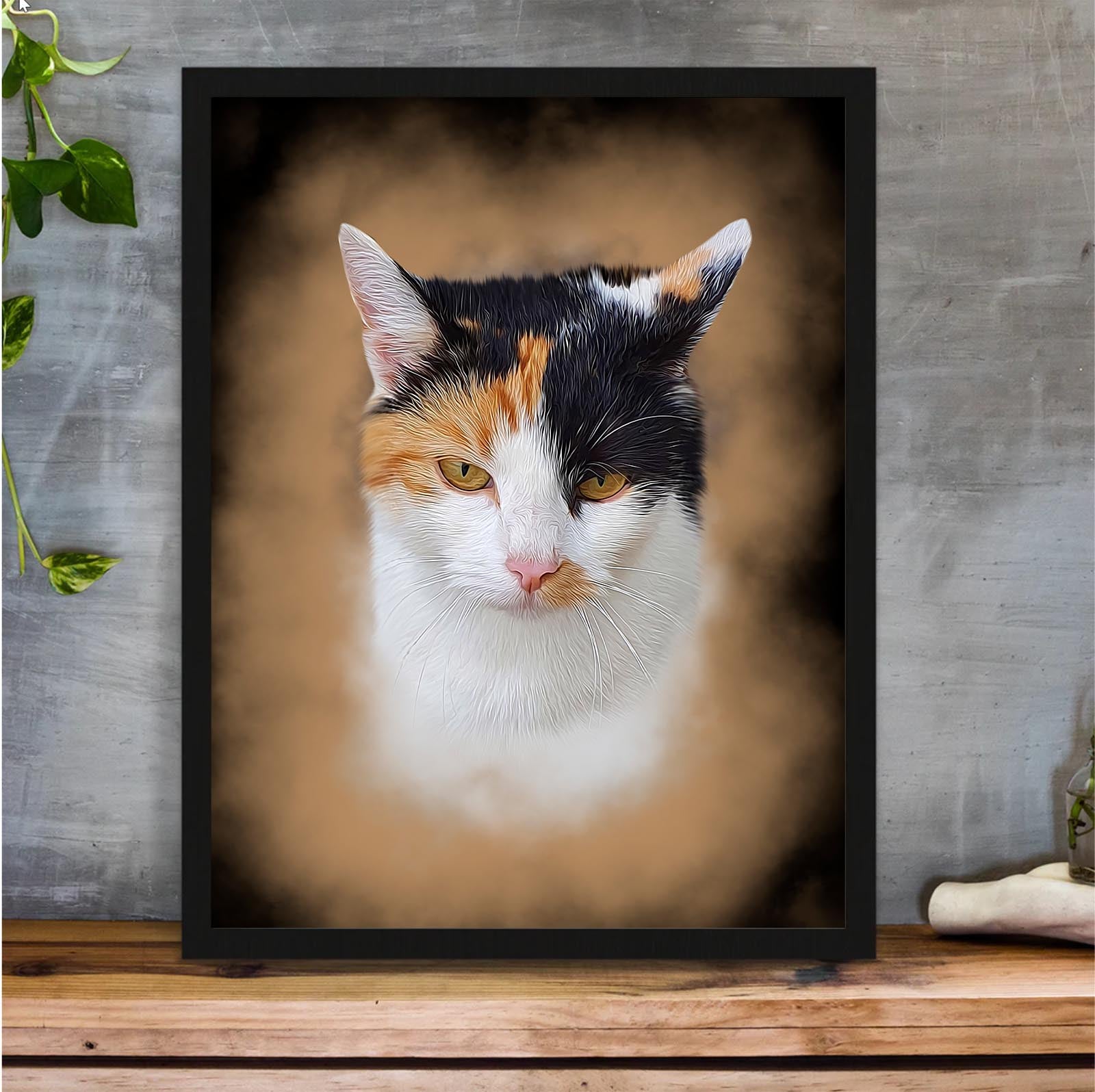 Tierportrait im Aquarell-Stil - YP Design