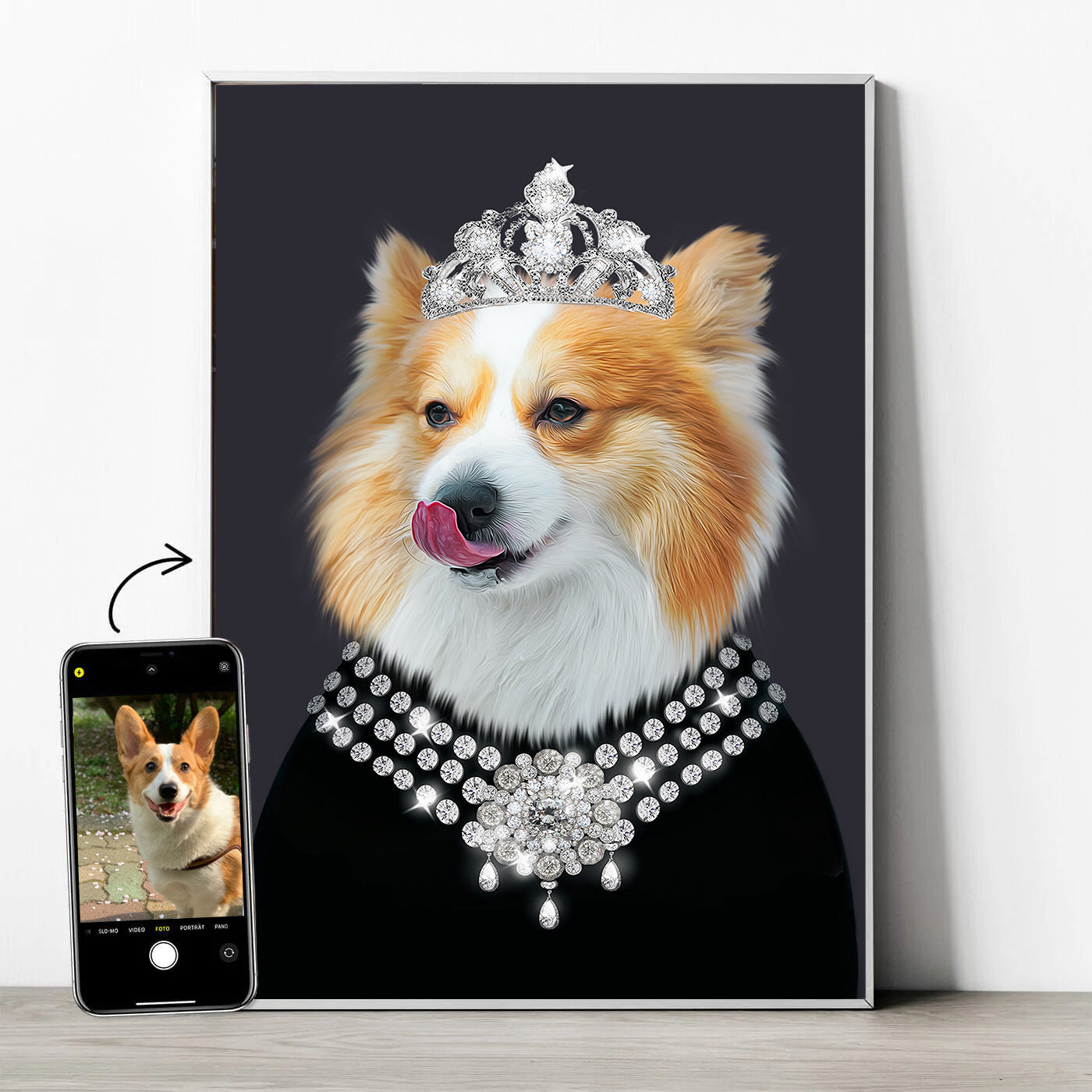 Tierportrait im Renaissance-Stil / Kostüm - YP Design
