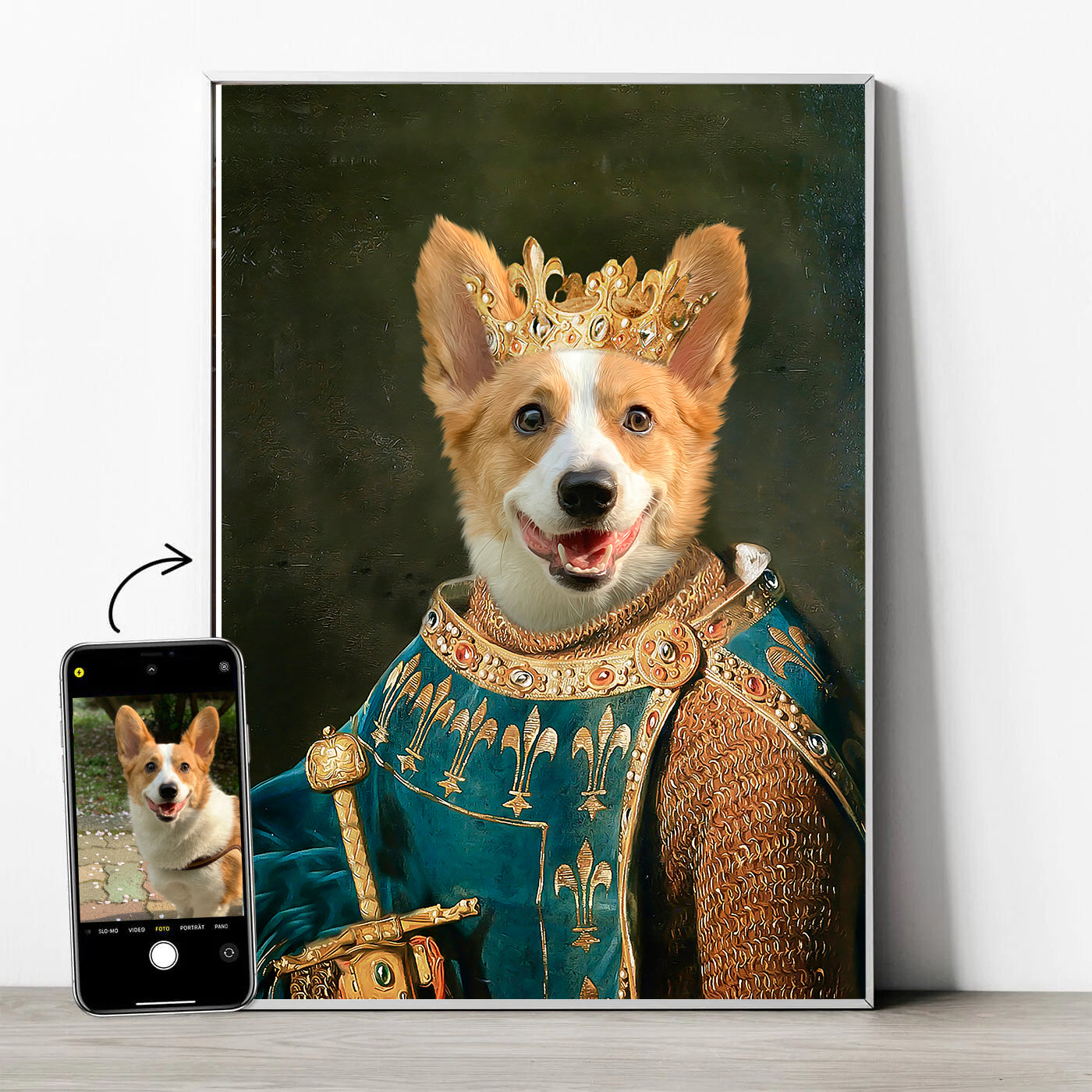 Tierportrait im Renaissance-Stil / Kostüm - YP Design