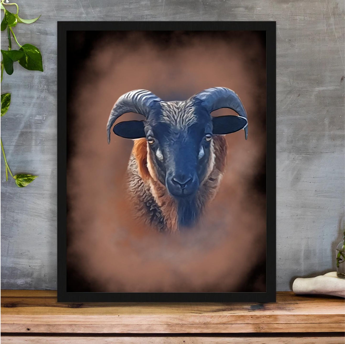 Tierportrait im Aquarell-Stil - YP Design