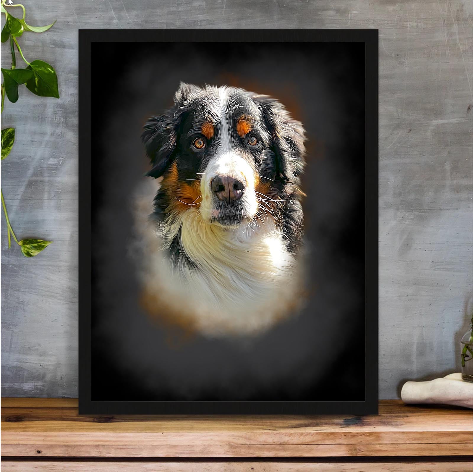 Tierportrait im Aquarell-Stil - YP Design