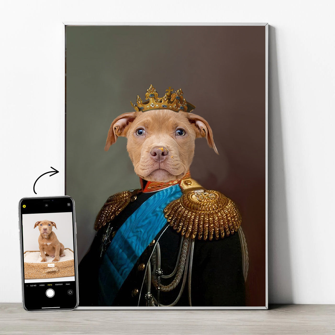 Tierportrait im Renaissance-Stil / Kostüm - YP Design