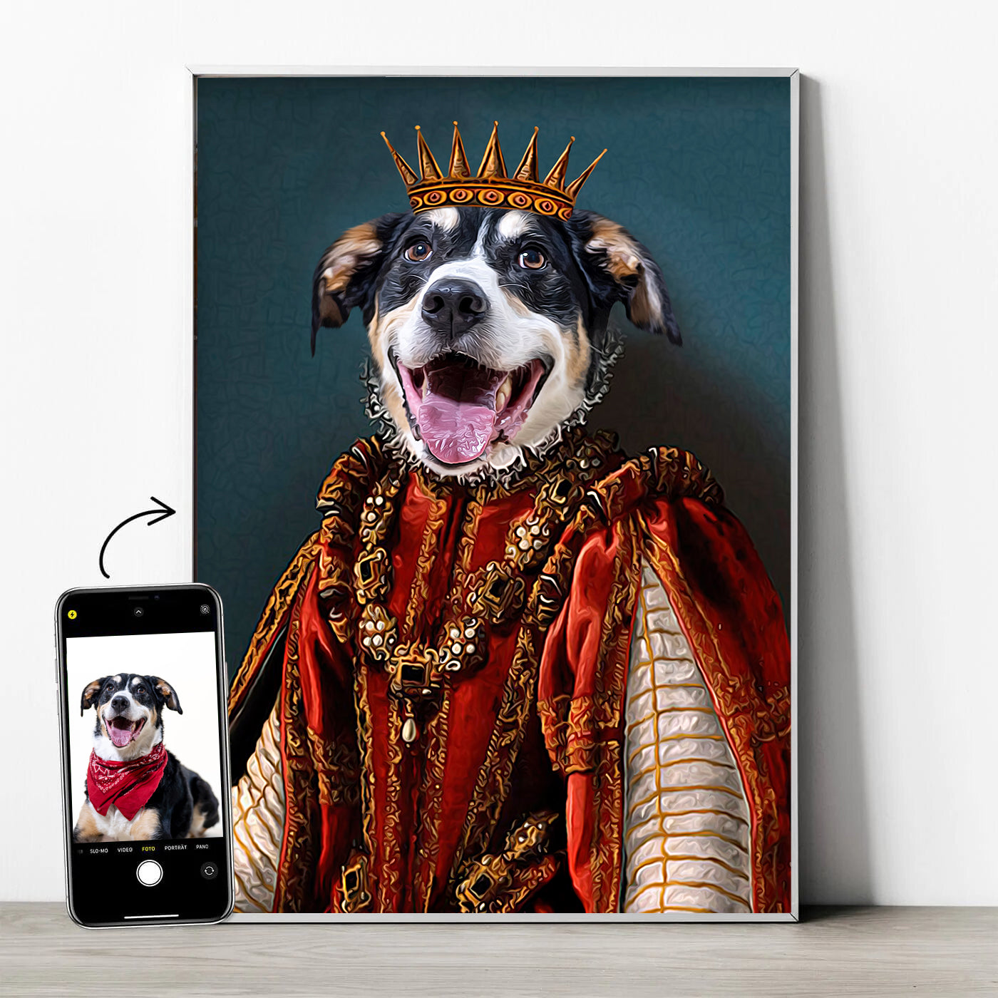 Tierportrait im Renaissance-Stil / Kostüm - YP Design