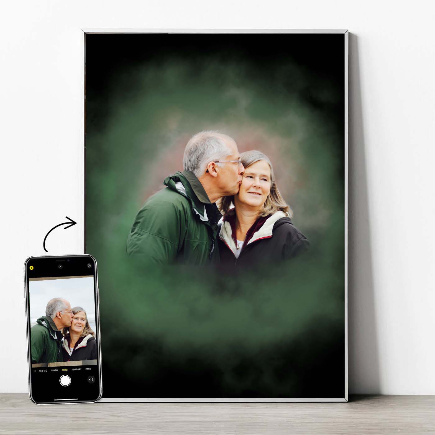 Portrait für Paare  im Aquarell-Stil - YP Design