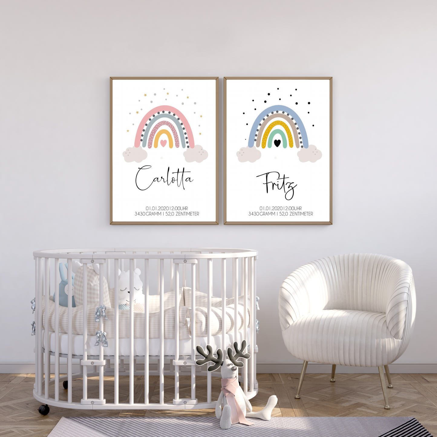 Baby Rainbow Poster