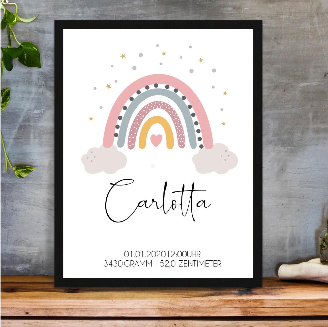 Baby Rainbow Poster - YP Design