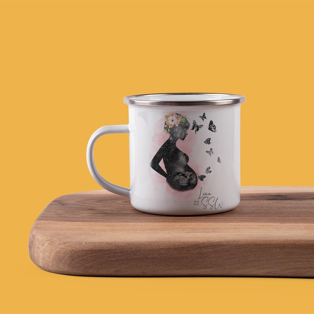 Emaille Tasse - YP Design