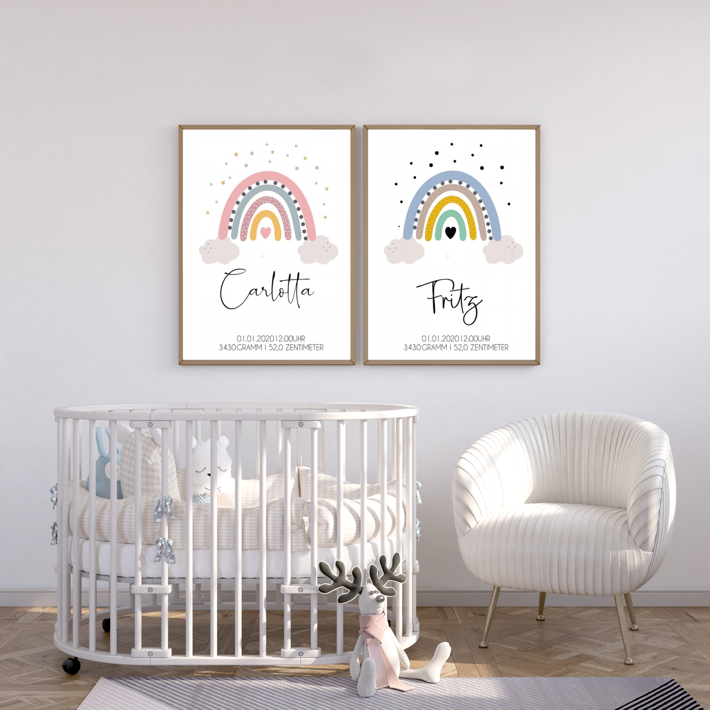 Baby Rainbow Poster